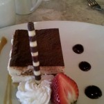 Tiramisu at the Bella Trattoria