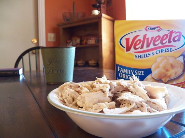 Chicken Mac 'n Cheese Ingredients